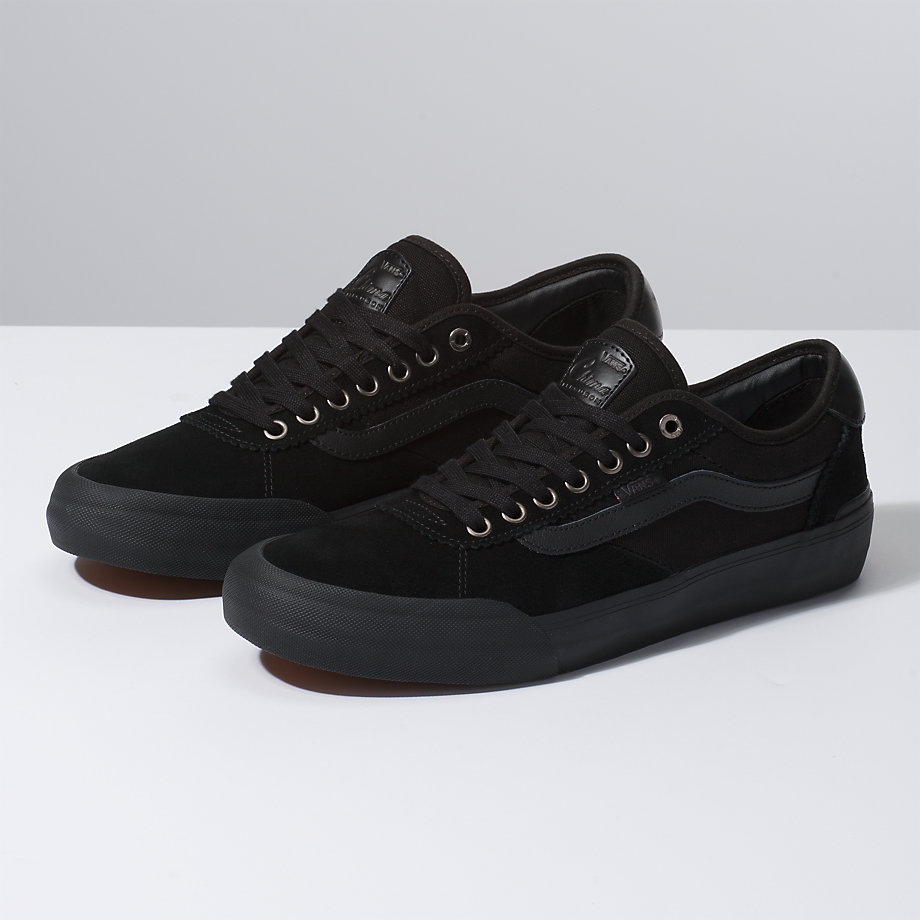 Vans Bayan Spor Ayakkabı Suede Chima Pro 2 Siyah | 18541-556